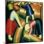 Taking in the Rye, 1912-Kasimir Malevich-Mounted Giclee Print