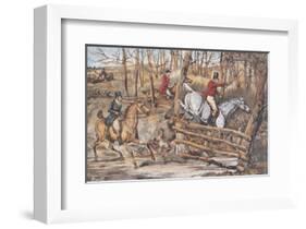 Taking it Cleverly-Henry Thomas Alken-Framed Art Print