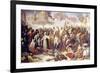 Taking of Jerusalem by the Crusaders, 15th July 1099, 1847-Emile Signol-Framed Giclee Print