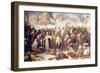 Taking of Jerusalem by the Crusaders, 15th July 1099, 1847-Emile Signol-Framed Giclee Print