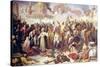 Taking of Jerusalem by the Crusaders, 15th July 1099, 1847-Emile Signol-Stretched Canvas