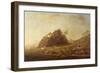 Taking of Saint Kitts and Nevis Islands, February 18, 1782-Marquis Auguste Louis De Rossel De Cercy-Framed Giclee Print