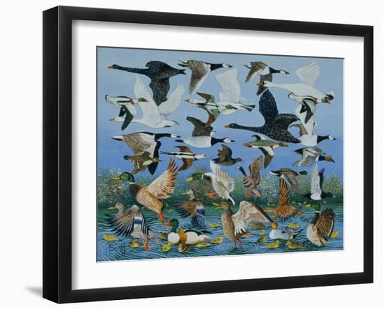 Taking Off, 1996-Pat Scott-Framed Giclee Print