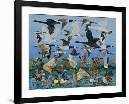 Taking Off, 1996-Pat Scott-Framed Giclee Print