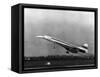 Taking Off for the First Time at 3.30 P.M. Is Concorde 001-null-Framed Stretched Canvas