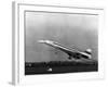 Taking Off for the First Time at 3.30 P.M. Is Concorde 001-null-Framed Photographic Print