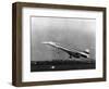 Taking Off for the First Time at 3.30 P.M. Is Concorde 001-null-Framed Photographic Print