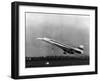 Taking Off for the First Time at 3.30 P.M. Is Concorde 001-null-Framed Photographic Print