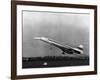 Taking Off for the First Time at 3.30 P.M. Is Concorde 001-null-Framed Photographic Print