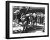 Taking on the Mail Port Said Egypt-Pontin Brown-Framed Photographic Print