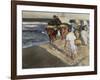 Taking Out the Boat-Joaquín Sorolla y Bastida-Framed Giclee Print