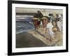 Taking Out the Boat-Joaquín Sorolla y Bastida-Framed Giclee Print