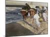 Taking Out the Boat-Joaquín Sorolla y Bastida-Mounted Giclee Print