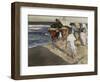 Taking Out the Boat-Joaquín Sorolla y Bastida-Framed Premium Giclee Print