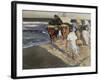 Taking Out the Boat-Joaquín Sorolla y Bastida-Framed Giclee Print