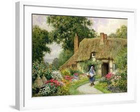 Taking Out the Washing-Arthur Claude Strachan-Framed Giclee Print