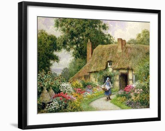 Taking Out the Washing-Arthur Claude Strachan-Framed Giclee Print