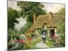 Taking Out the Washing-Arthur Claude Strachan-Mounted Giclee Print