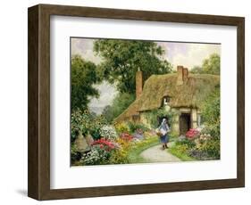 Taking Out the Washing-Arthur Claude Strachan-Framed Giclee Print