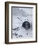 Taking Shelter-Louis Wain-Framed Giclee Print