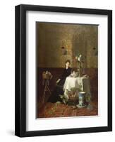 Taking Tea-David Noter-Framed Giclee Print