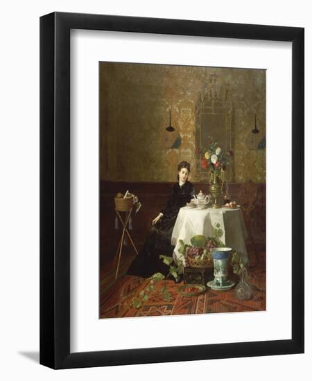 Taking Tea-David Noter-Framed Giclee Print