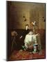 Taking Tea-David Emil Joseph de Noter-Mounted Giclee Print