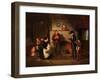 Taking the Census, 1854-Francis William Edmonds-Framed Giclee Print