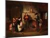 Taking the Census, 1854-Francis William Edmonds-Mounted Giclee Print