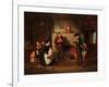 Taking the Census, 1854-Francis William Edmonds-Framed Giclee Print