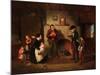 Taking the Census, 1854-Francis William Edmonds-Mounted Giclee Print