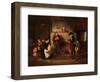 Taking the Census, 1854-Francis William Edmonds-Framed Giclee Print