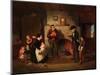 Taking the Census, 1854-Francis William Edmonds-Mounted Giclee Print