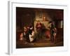 Taking the Census, 1854-Francis William Edmonds-Framed Giclee Print