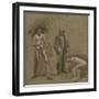 Taking the Count, Study, 1898-Thomas Cowperthwait Eakins-Framed Giclee Print