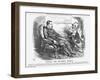 Taking the Doctor's Advice, 1863-John Tenniel-Framed Giclee Print