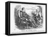 Taking the Doctor's Advice, 1863-John Tenniel-Framed Stretched Canvas