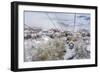 Taking the Gondola Up the Mountain at Telluride Ski Resort-Howie Garber-Framed Photographic Print