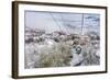 Taking the Gondola Up the Mountain at Telluride Ski Resort-Howie Garber-Framed Photographic Print