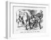 Taking the (Iris) Bull by the Horns, 1870-Joseph Swain-Framed Giclee Print