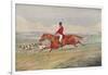 Taking the Lead, 1906-Henry Thomas Alken-Framed Giclee Print