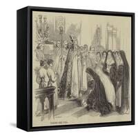 Taking the Veil-null-Framed Stretched Canvas