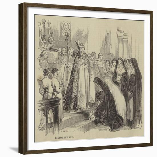 Taking the Veil-null-Framed Giclee Print