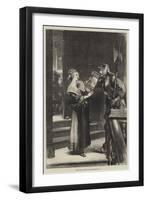 Taking Toll-Sir John Gilbert-Framed Giclee Print
