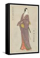 Takinoya, 1794-Utagawa Toyokuni-Framed Stretched Canvas