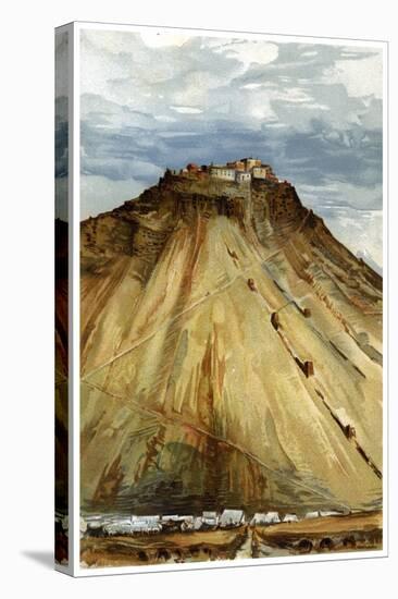 Taklakot Fort, Tibet, 1898-null-Stretched Canvas