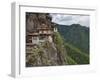 Taktshang Goemba, 'Tiger's Nest', Bhutan's Most Famous Monastery, Perched Miraculously on Ledge of-Nigel Pavitt-Framed Photographic Print