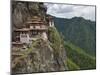 Taktshang Goemba, 'Tiger's Nest', Bhutan's Most Famous Monastery, Perched Miraculously on Ledge of-Nigel Pavitt-Mounted Photographic Print