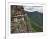 Taktshang Goemba, 'Tiger's Nest', Bhutan's Most Famous Monastery, Perched Miraculously on Ledge of-Nigel Pavitt-Framed Photographic Print