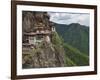 Taktshang Goemba, 'Tiger's Nest', Bhutan's Most Famous Monastery, Perched Miraculously on Ledge of-Nigel Pavitt-Framed Photographic Print